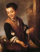 Bartolome Esteban Murillo Juvenile and Dogs Germany oil painting reproduction